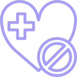 An icon of a heart with a bandage 